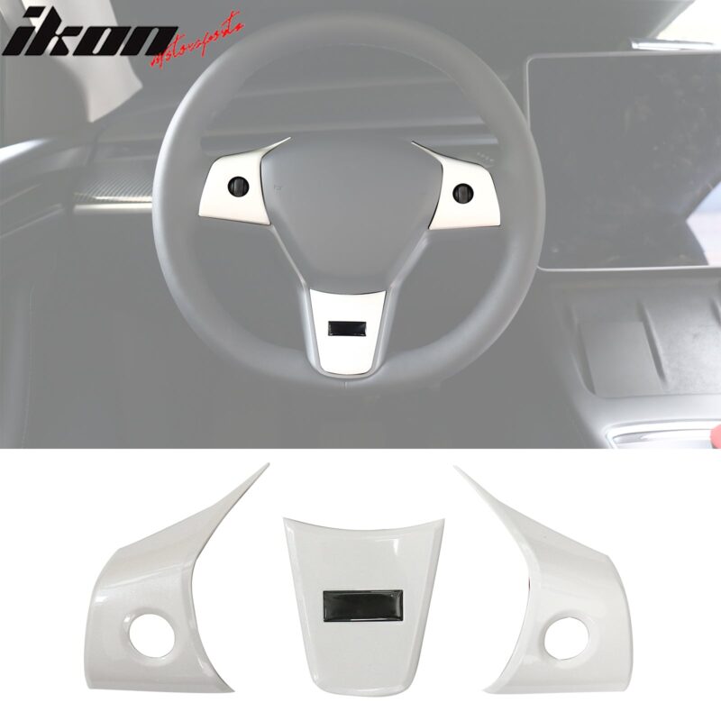 2017-2023 Tesla 3 & 20-23 Y Steering Wheel Trim ABS - Image 15