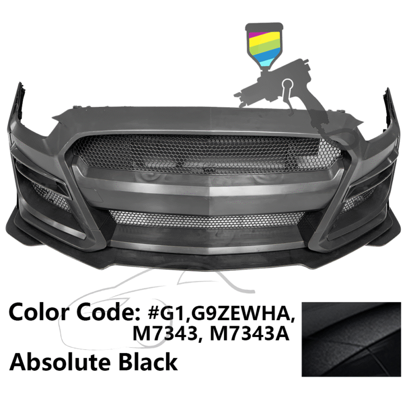 2015-2017 Mustang GT500 Front Bumper Painted - Image 12