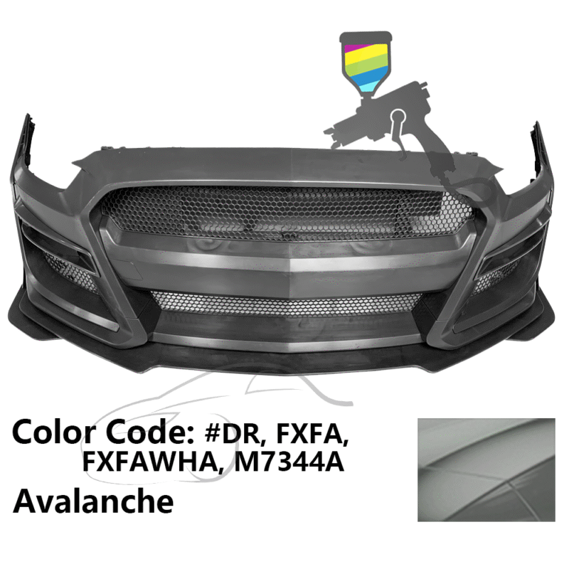 2015-2017 Mustang GT500 Front Bumper Painted - Image 20