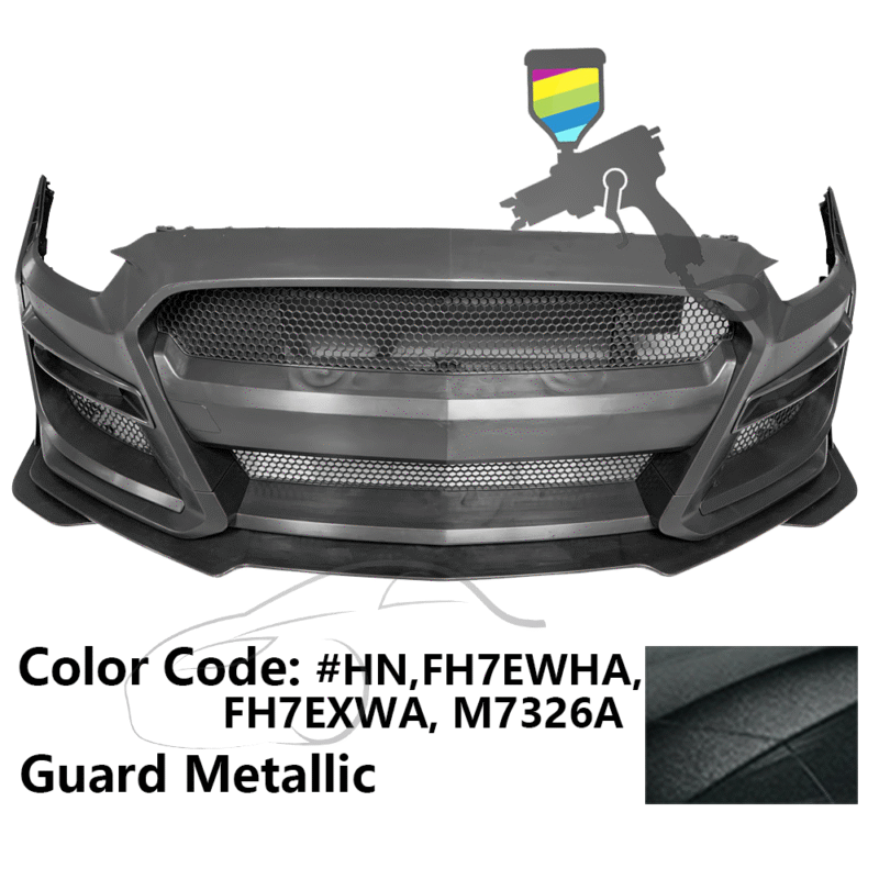 2015-2017 Mustang GT500 Front Bumper Painted - Image 10