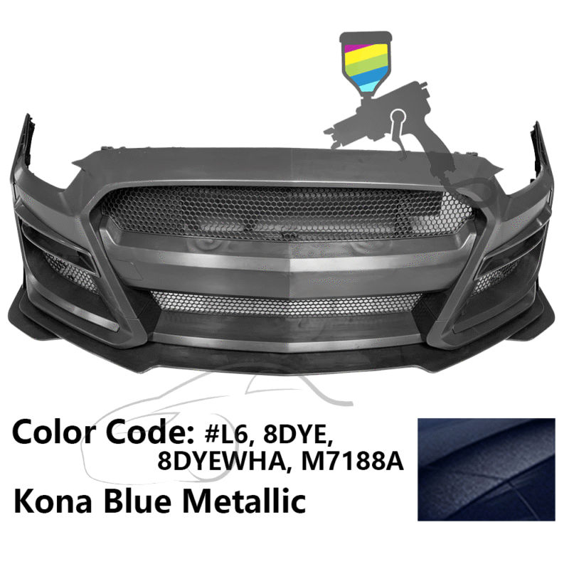 2015-2017 Mustang GT500 Front Bumper Painted - Image 16