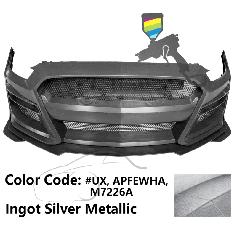 2015-2017 Mustang GT500 Front Bumper Painted - Image 7