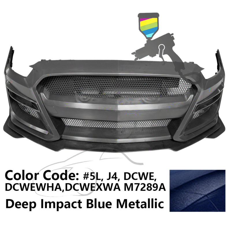 2015-2017 Mustang GT500 Front Bumper Painted - Image 6