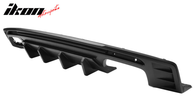 2014-2015 Camaro 6th ZL1 Style Rear Bumper + 3PC Diffsuer w/ Reflector - Image 9