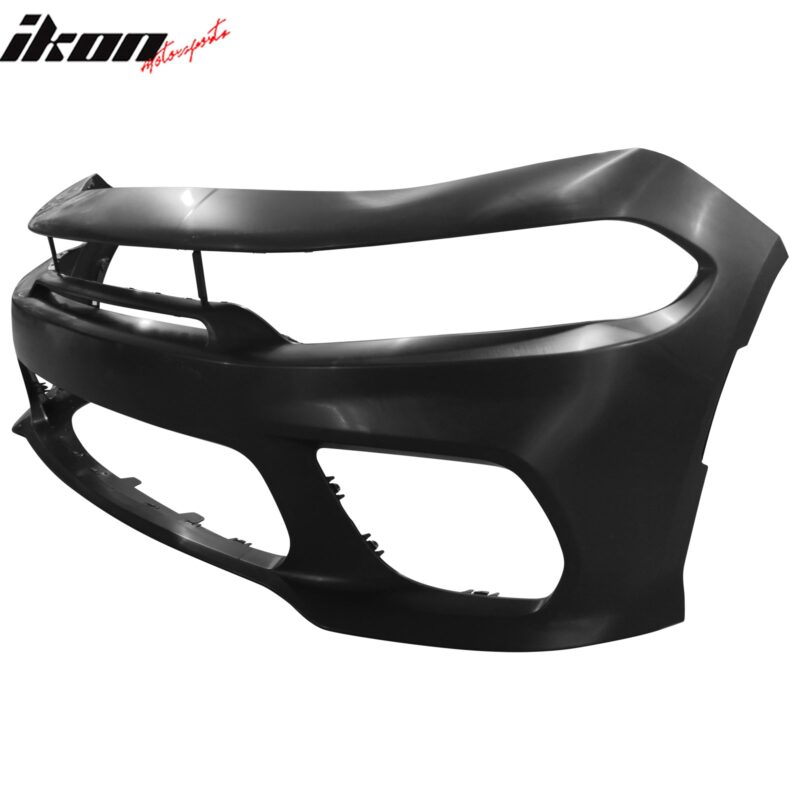 2015-2023 Dodge Charger Widebody SRT Front Bumper Cover + Pink Lip PP - Image 5