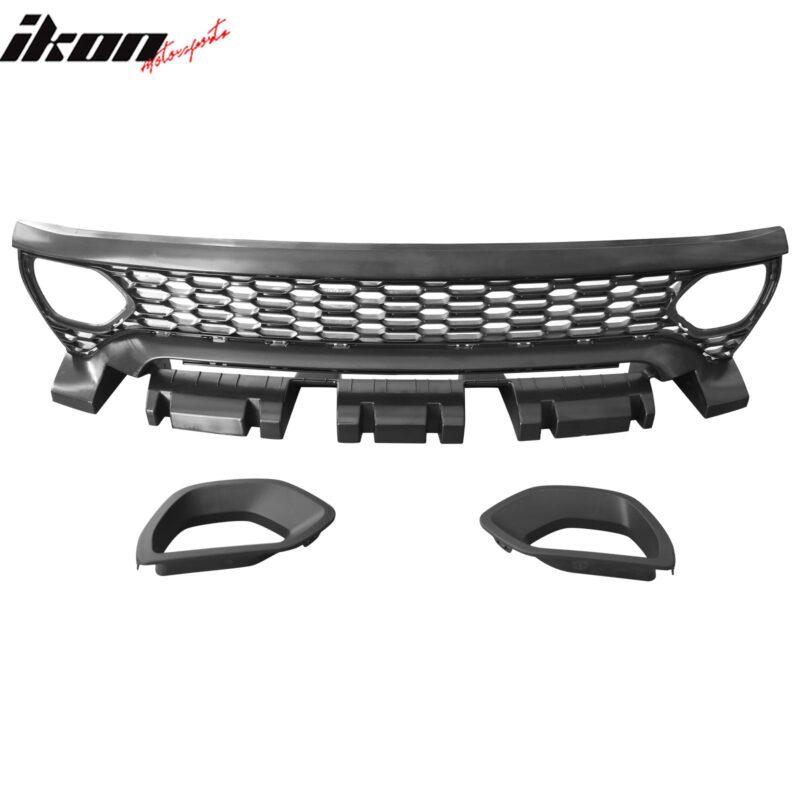 2015-2023 Dodge Charger Widebody SRT Front Bumper Cover + Pink Lip PP - Image 8
