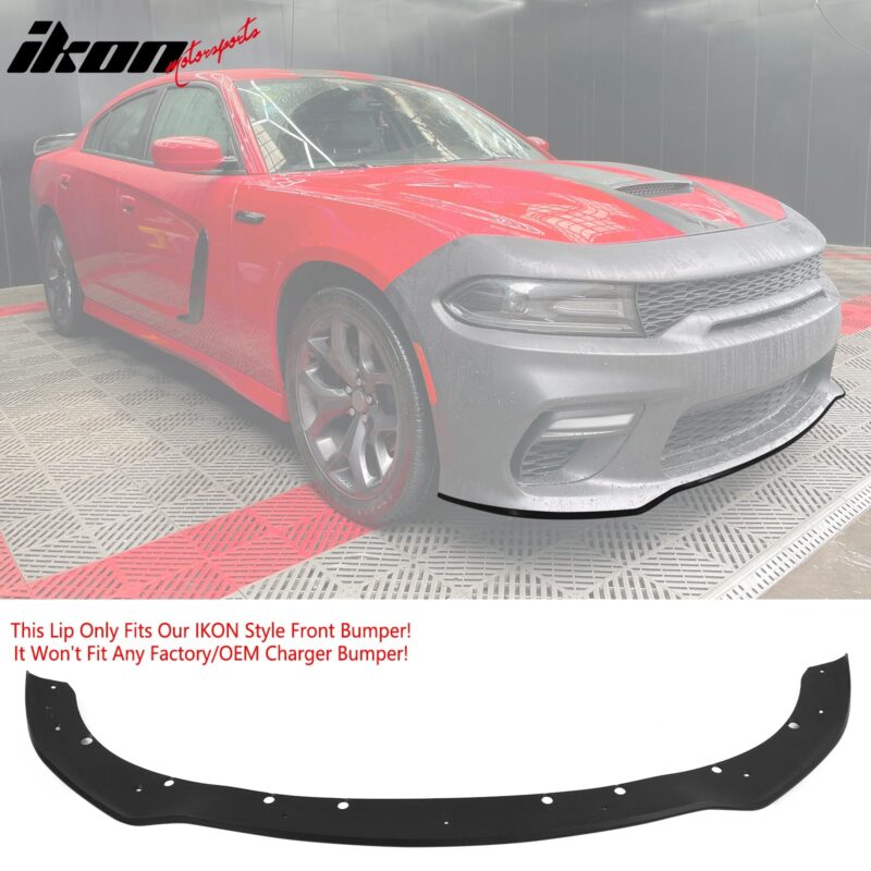 2015-2023 Dodge Charger  Front Bumper Cover Grill LED Widebody Black P - Image 2