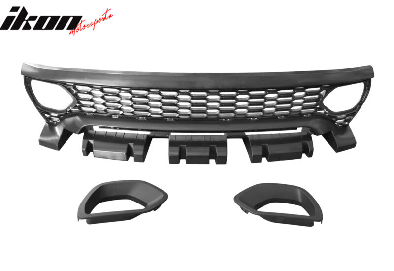 2020-2023 Dodge Charger Widebody Bumper Cover W/ SRT Grilles LED PP - Image 7