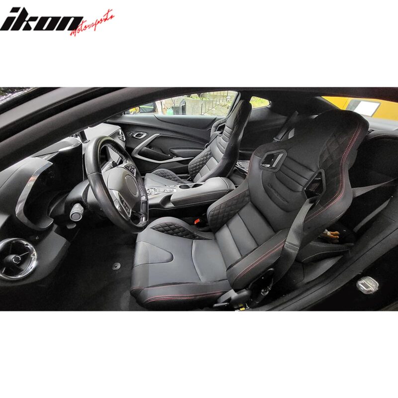 Universal Pair Reclinable Racing Seat with Dual Slider - Image 23