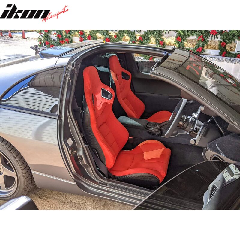 Universal Pair Reclinable Racing Seat with Dual Slider - Image 14