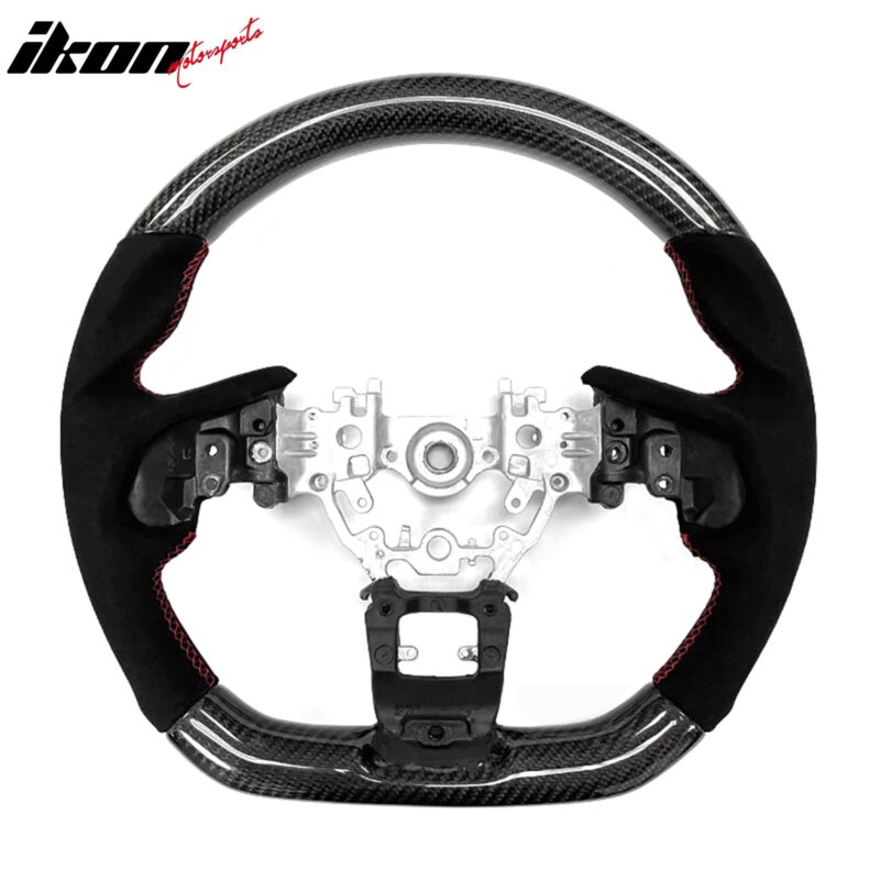 2022-2025 Subaru WRX Steering Wheel CF Leather - Image 7