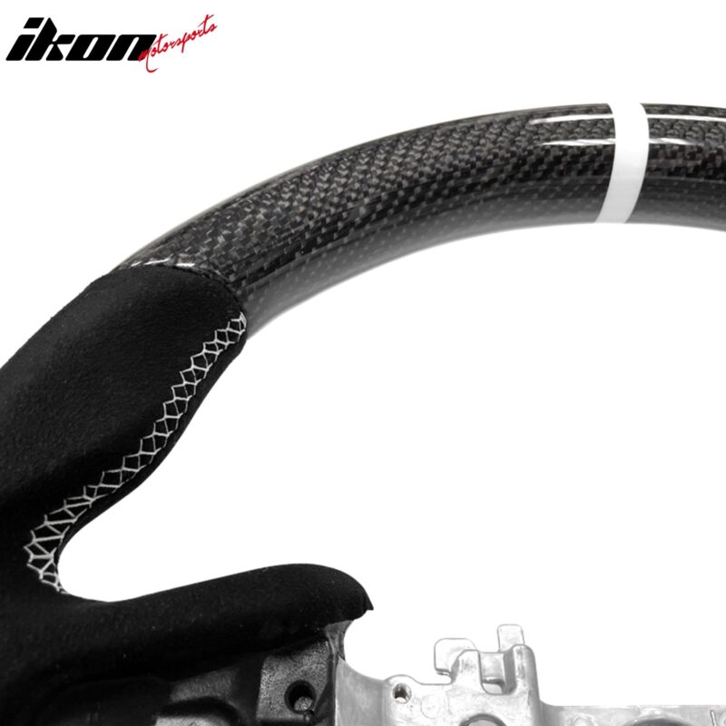 2022-2025 Subaru WRX Steering Wheel CF Leather - Image 6