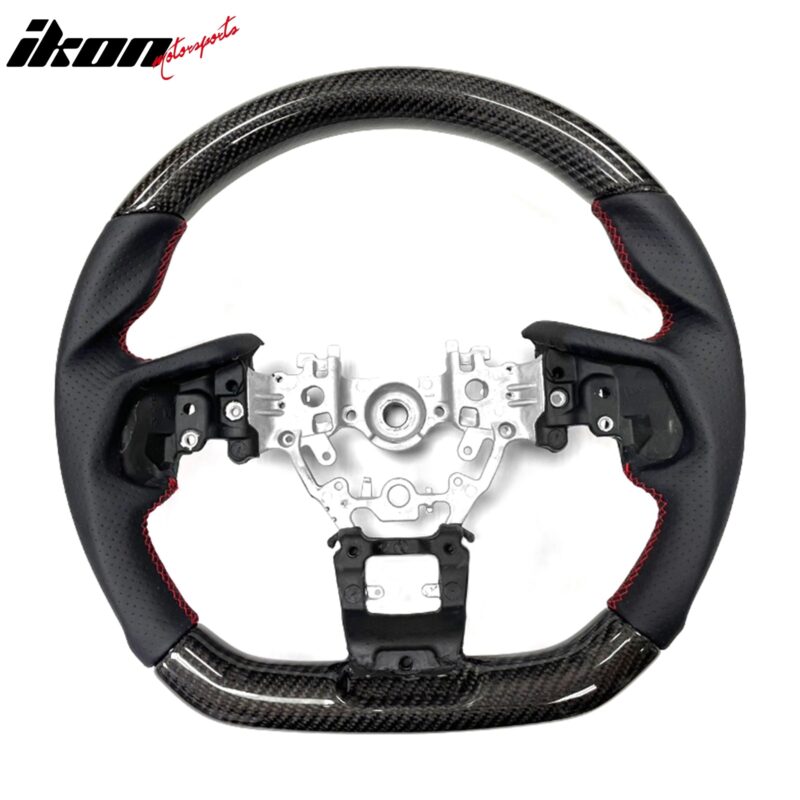 2022-2025 Subaru WRX Steering Wheel CF Leather - Image 9